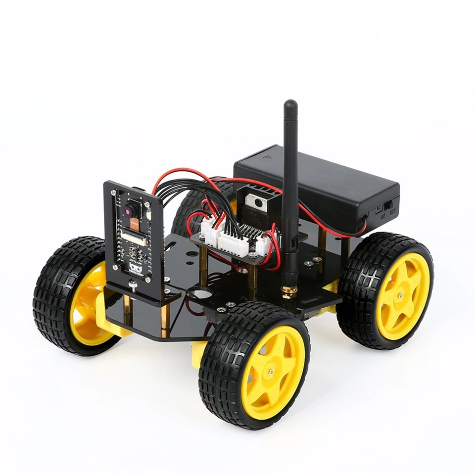 KUONGSHUN Programming TUTORIAL ESP32 Camera Robot Car Kit For Arduino